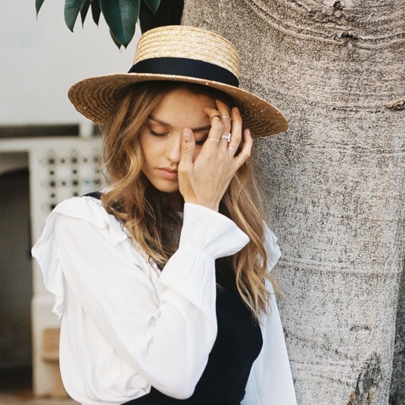 Lack of Colour straw hat - Picture 7 of 7